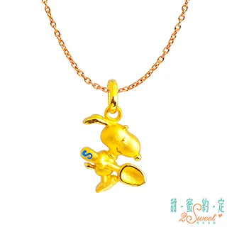 甜蜜約定2SWEET 金湯匙拉拉熊Rilakkuma黃金墜子 送項鍊 歷史價格詳細信息