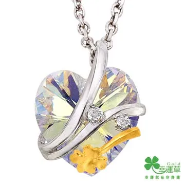 幸運草金飾 想的美黃金墜子 送項鍊 歷史價格詳細信息