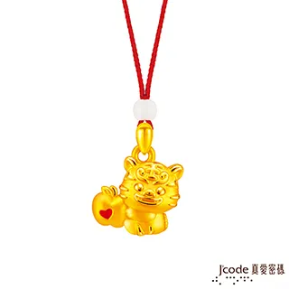 J’code真愛密碼 大甲媽平安鎮財公獅母獅黃金/瑪瑙成對手鍊-立體硬金款 歷史價格詳細信息