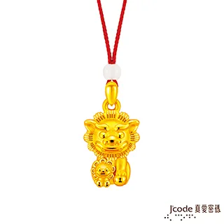 J’code真愛密碼 大甲媽平安鎮財公獅母獅黃金/瑪瑙成對手鍊-立體硬金款 歷史價格詳細信息