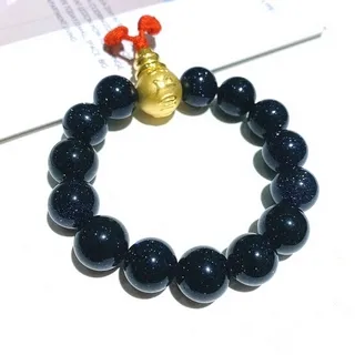 【聚聚】葫蘆手串天然和田玉玉石手錬女生款輕奢復古優雅18k金轉運珠禮物 歷史價格詳細信息