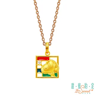 甜蜜約定2SWEET 普普風史奴比Snoopy黃金手鍊 歷史價格詳細信息