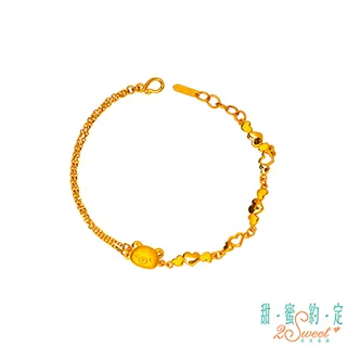 甜蜜約定2SWEET 心意拉拉熊Rilakkuma黃金墜子 送項鍊 歷史價格詳細信息