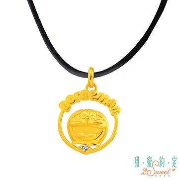 甜蜜約定 Doraemon 心的旋律哆啦A夢白鋼項鍊 歷史價格詳細信息