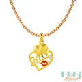 甜蜜約定2SWEET 甜甜草莓拉拉熊Rilakkuma立體黃金墜子 送項鍊 歷史價格詳細信息