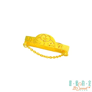 甜蜜約定 Doraemon 俏皮哆啦A夢黃金戒指-半鍊款 歷史價格詳細信息