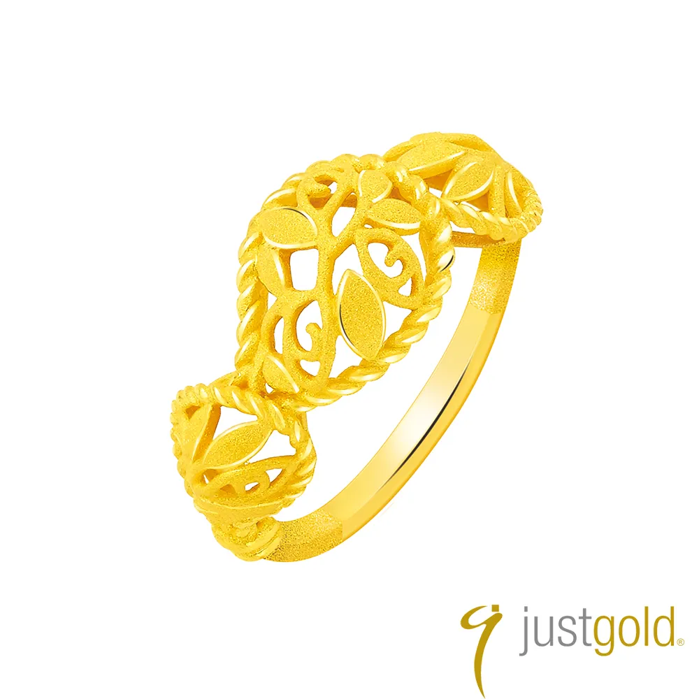 【Just Gold 鎮金店】頌讚系列 純金戒指(華麗版) 歷史價格詳細信息