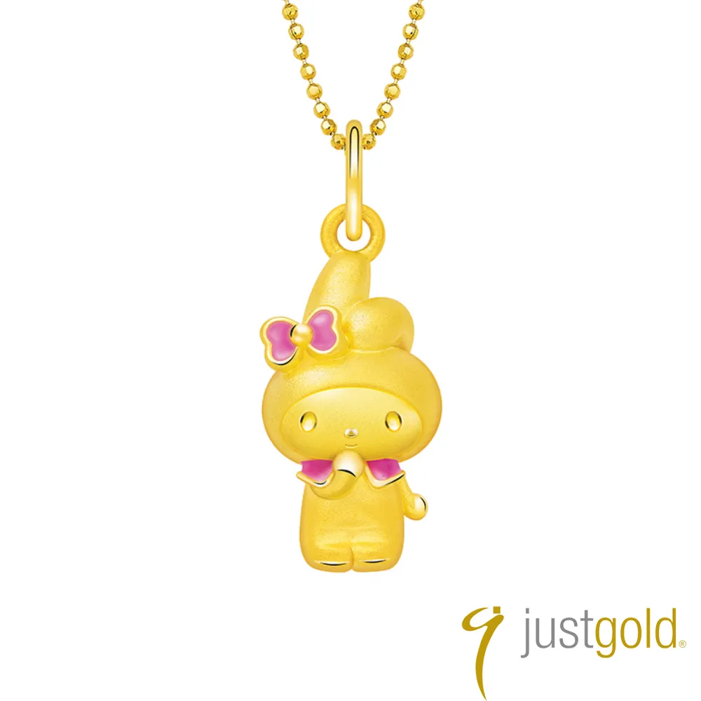 【Just Gold 鎮金店】Lovely Memories純金系列 黃金墜子-Kitty 歷史價格詳細信息