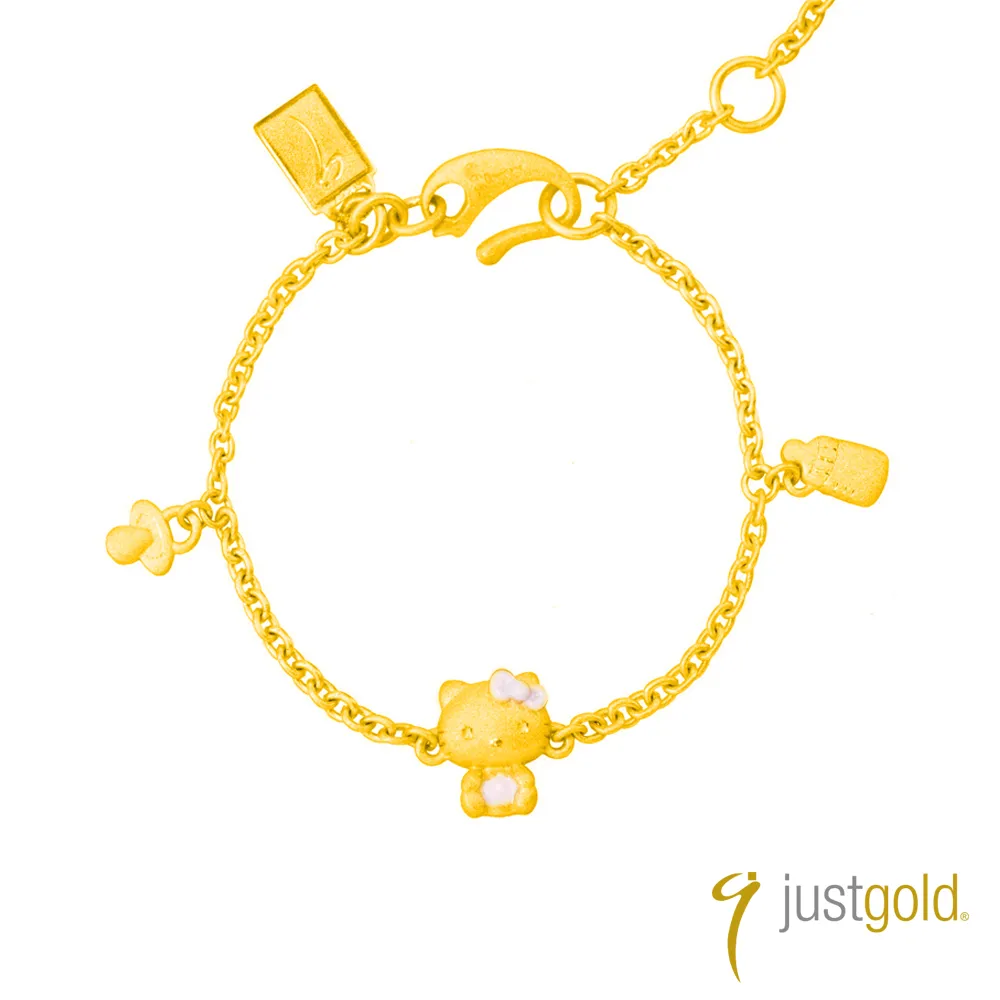 【Just Gold 鎮金店】Kitty 粉紅風潮PinkHolic 純金系列 黃金墜子-粉紅寶貝 歷史價格詳細信息