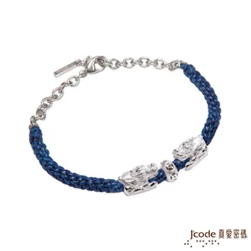 J’code真愛密碼 招財貔貅黃金/黑瑪瑙手鍊-立體硬金款-大(單隻版) 歷史價格詳細信息