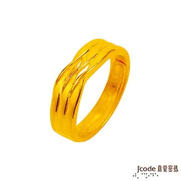 J’code真愛密碼 愛似潮水黃金女戒指 歷史價格詳細信息