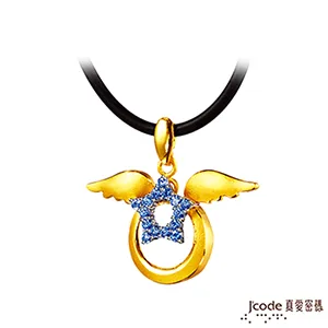 J’code真愛密碼 飛兒黃金/水晶墜子 送項鍊 歷史價格詳細信息