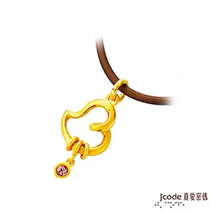 J’code真愛密碼 水晶心情黃金/水晶墜子 送項鍊 歷史價格詳細信息