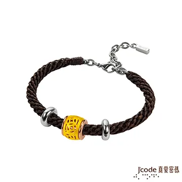 J’code真愛密碼 錢運錢黃金編織手鍊-小 歷史價格詳細信息