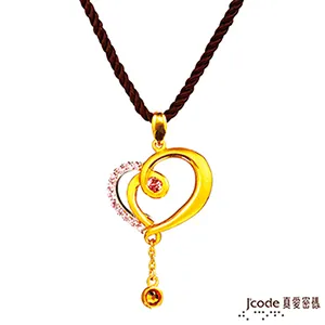 J’code真愛密碼 水晶心情黃金/水晶墜子 送項鍊 歷史價格詳細信息