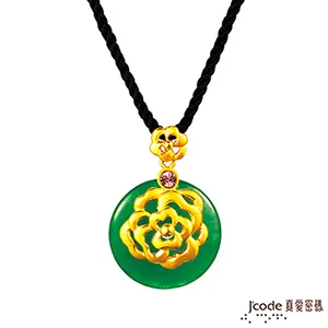 J’code真愛密碼 芙蓉香韻黃金/玉石/水晶墜子 送項鍊 價格比較,價格查詢,歷史價格詳細信息