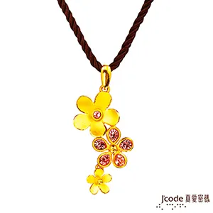 J’code真愛密碼 幸福愛語黃金墜子 送項鍊 歷史價格詳細信息