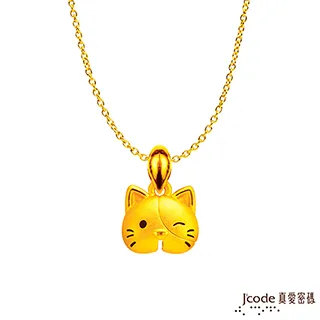 Jcode真愛密碼 鈴鐺小豬黃金墜子-立體硬金款 送項鍊 歷史價格詳細信息