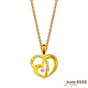J’code真愛密碼 浪漫心 純金墜飾 歷史價格詳細信息