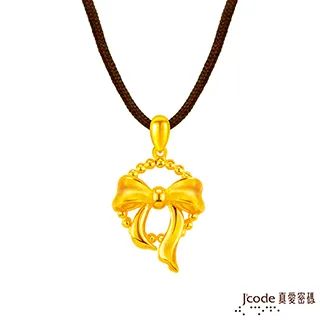 J’code真愛密碼 甜蜜結黃金/水晶墜子 送項鍊 歷史價格詳細信息