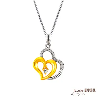 J’code真愛密碼 甜甜結伴黃金墜子 送項鍊 歷史價格詳細信息