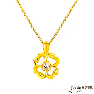 J’code真愛密碼 幸運草的愛 純金墜飾 歷史價格詳細信息