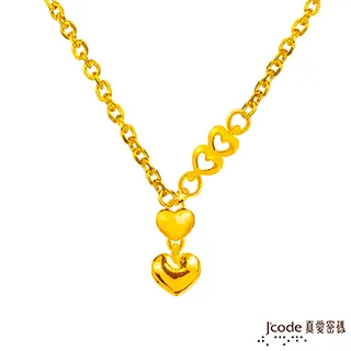 J’code真愛密碼 心相許黃金項鍊 歷史價格詳細信息
