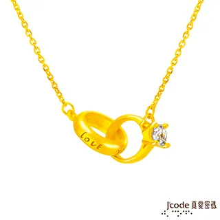 J’code真愛密碼 小諾言黃金項鍊 歷史價格詳細信息