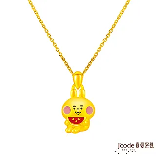 Jcode真愛密碼金飾 卡娜赫拉的小動物-摘星粉紅兔兔黃金/琉璃手鍊 歷史價格詳細信息