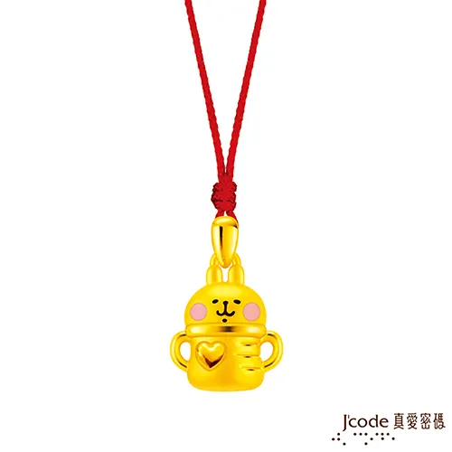 J’code真愛密碼金飾 卡娜赫拉的小動物-平安鎖粉紅兔兔硬金編織手鍊 歷史價格詳細信息