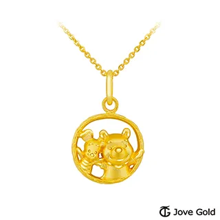 Disney迪士尼系列金飾 維尼系列-維尼一窩蜂黃金/水晶手鍊 歷史價格詳細信息