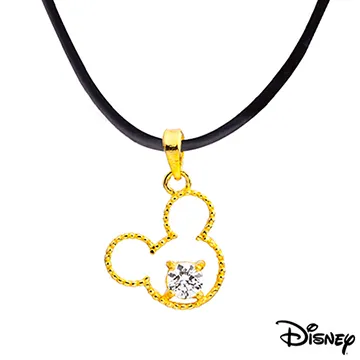 Disney迪士尼金飾 巧巧米奇黃金墜子 送項鍊 歷史價格詳細信息