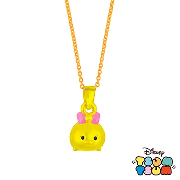 Disney迪士尼TSUM TSUM系列金飾-黃金墜子-瑪莉貓款 送玫瑰鋼項鍊 歷史價格詳細信息