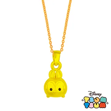 Disney迪士尼TSUM TSUM系列金飾-黃金墜子-瑪莉貓款 送玫瑰鋼項鍊 歷史價格詳細信息