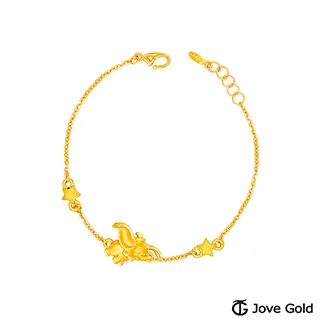 黃金手鍊【天馬行空的愛】純金女生手鍊 9999純金 配件愛心 小太陽與外星人為雙面設計 HGD1662 歷史價格詳細信息