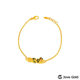 【迪士尼】 黃金手鍊｜活動式  小熊維尼  泰迪熊  蜜蜂  櫻花  卡通  時尚  經典  金勝珠寶 歷史價格詳細信息