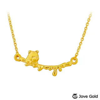 Disney迪士尼系列金飾 維尼系列-維尼一窩蜂黃金/水晶手鍊 歷史價格詳細信息