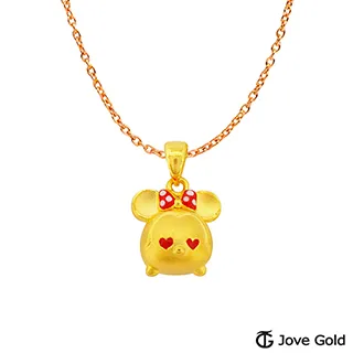 【迪士尼金飾】Tsum系列 愛心米奇黃金墜飾 歷史價格詳細信息