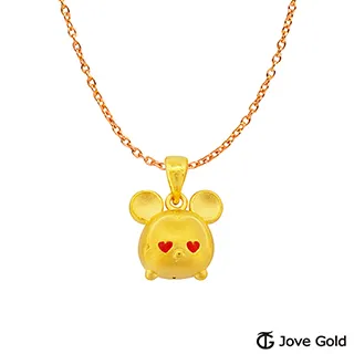 【迪士尼金飾】Tsum系列 愛心米奇黃金墜飾 歷史價格詳細信息