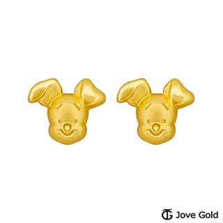 Disney迪士尼系列金飾 維尼系列-維尼一窩蜂黃金/水晶手鍊 歷史價格詳細信息