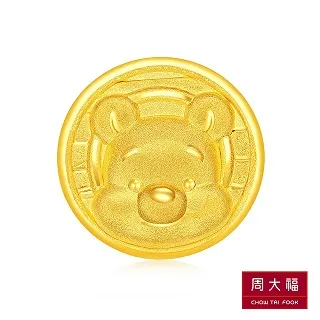 周大福 迪士尼小熊維尼系列 小蜜蜂黃金耳環(單只) 歷史價格詳細信息