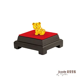 Jcode真愛密碼金飾 虎虎生風硬金編織手鍊-紅 歷史價格詳細信息