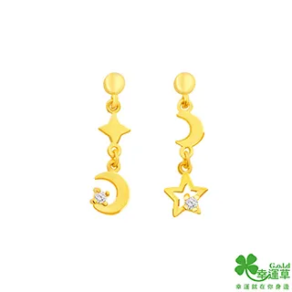 幸運草 星夢獨角獸黃金耳環 歷史價格詳細信息