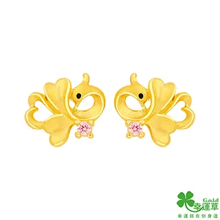 幸運草金飾 錦來財黃金墜子 送項鍊 歷史價格詳細信息