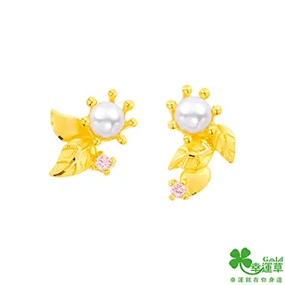 幸運草 花香 純金+CZ美鑽墜飾 歷史價格詳細信息