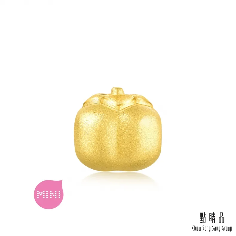 點睛品 999純金 Charme Mini 柿子(事事如意) 黃金串珠 歷史價格詳細信息
