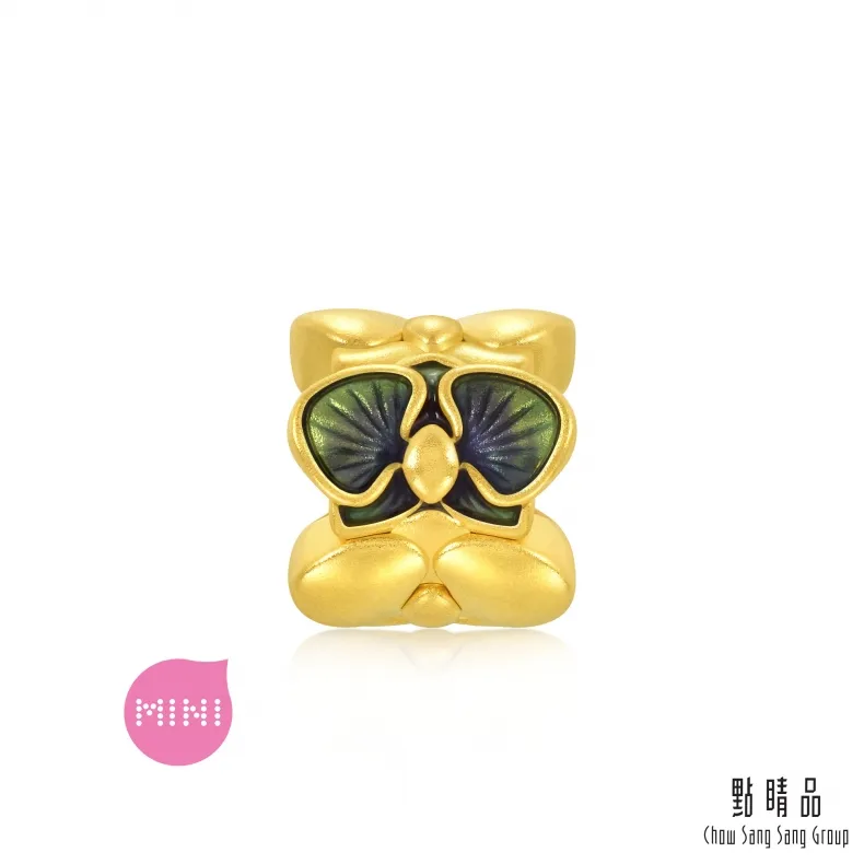 點睛品 999純金 Charme Mini 蝴蝶結 黃金串珠 歷史價格詳細信息