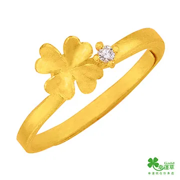 幸運草 滿馨歡喜 純金+施華洛世奇水晶珠貝金銀墜 歷史價格詳細信息