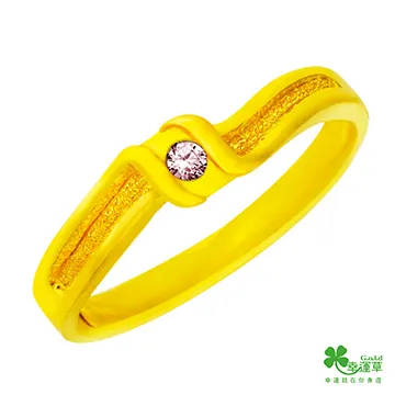 幸運草 相惜純金戒指(男) 歷史價格詳細信息