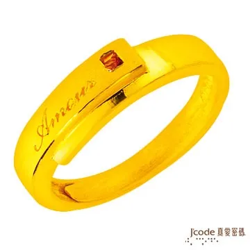 J’code真愛密碼 幸福香頌 純金戒指(女) 歷史價格詳細信息